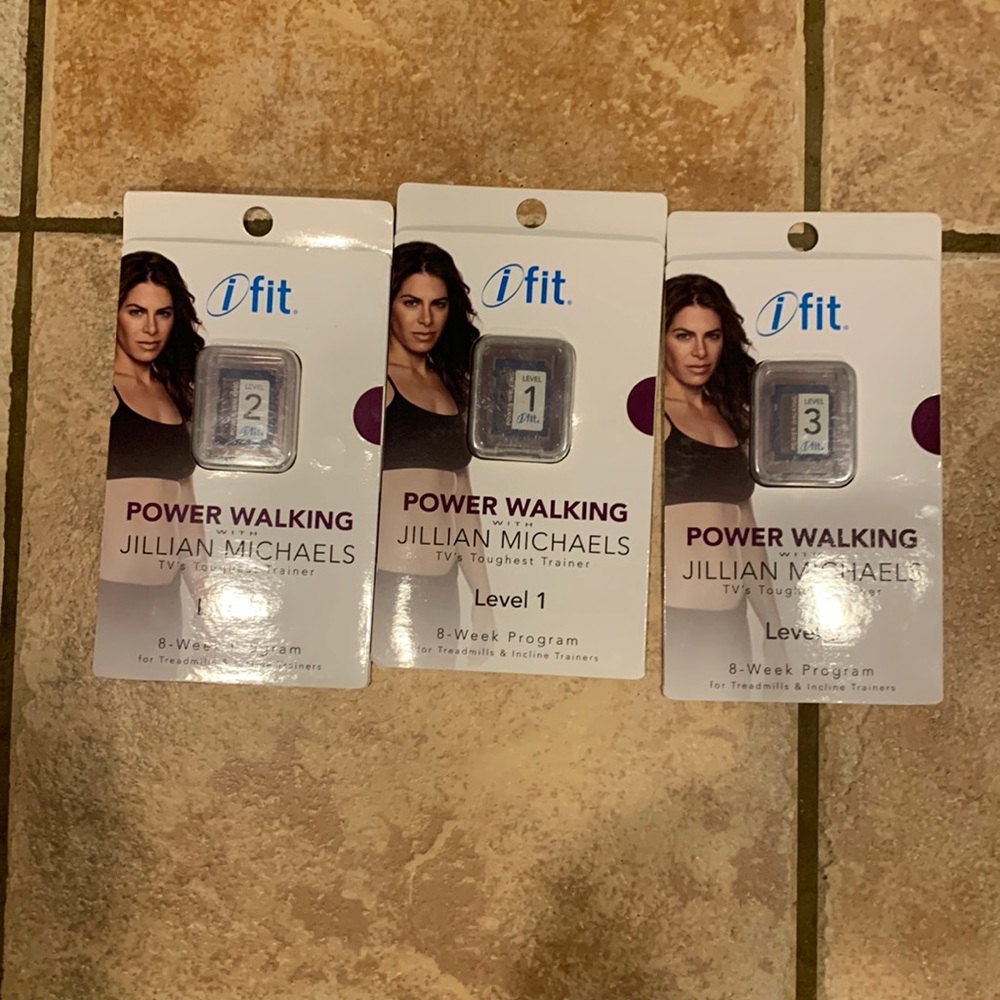 NWT I Fit Power Walking with Jillian Michaels level 1, Level 2 and Level…